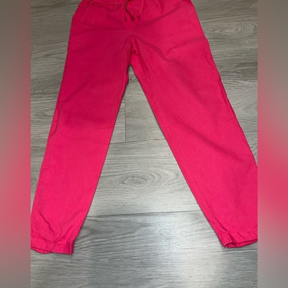 J crew factory linen cotton blend drawstring pant. Size 0. NWOT - Picture 3 of 7